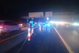 Contraflow Tol Japek KM 55 s.d KM 47 arah Jakarta dihentikan atas diskresi Kepolisian