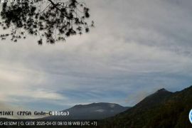 Aktivitas kegempaan Gunung Gede Jawa Barat meningkat