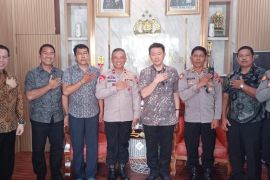Konsulat Jepang perkuat kerja sama keamanan dengan polsek Denpasar