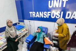 Ketua TP PKK HST donor darah bantu tekan angka kematian ibu dan bayi