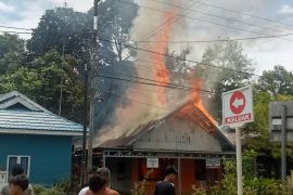 Kerugian kebakaran Gedung Sekretariat PGRI di HST capai puluhan juta