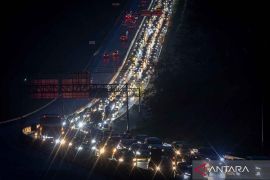Arus balik Lebaran di tol Semarang-Solo mulai padat