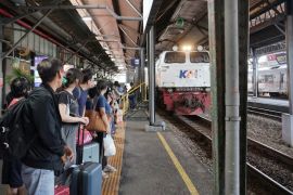 KAI Daop 4 Semarang berangkatkan 94.838 penumpang pada arus balik Lebaran