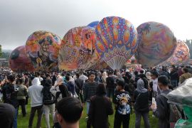 Polisi amankan tiga balon udara diterbangkan secara liar di Wonosobo