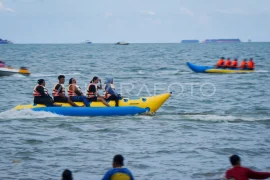 Libur Lebaran di Pantai Segara Sari Manggar Balikpapan
