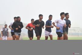 Aktivitas olahraga usai Lebaran di Madiun
