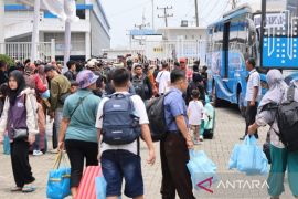 Puncak arus balik 6 April, Dishub Sumut imbau pemudik pulang lebih awal