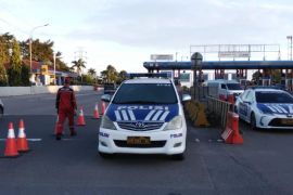 Diskresi Kepolisian, "contraflow" Tol Jagorawi arah Puncak diberlakukan