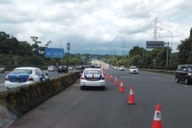 Minggu Siang ini "contraflow" Tol Jagorawi arah Puncak dihentikan