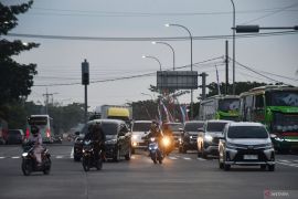 Arus balik H+5 Lebaran di Madiun