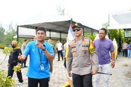 Pantau wisata Pantai Pasir Padi, Kapolda Babel pastikan secara umum situasi Kamtibmas aman dan kondusif