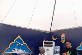 Posko Arus Balik PTPN IV PalmCo Tol Pekanbaru-Dumai Diserbu Pemudik