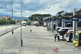 Keberangkatan di Terminal Arjosari naik 19 persen saat puncak arus balik