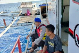 Cegah pelanggaran hukum, Polairud Polres Dompu patroli di peraian Teluk Saleh