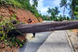BPBD Natuna imbau warga waspadai longsor di Jalan Air Makam