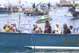 Polresta Gorontalo Kota lakukan pengamanan Gebyar Ketupat Bahari