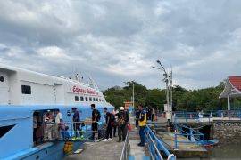 Hari terakhir libur lebaran 2025, penumpang Express Bahari 3 E capai 387 orang