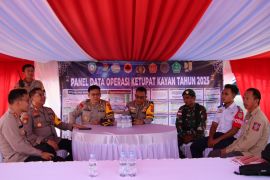Dirlantas Polda Kaltara Pantau Pos Pam dan Pos Yan di Wilkum Polres Malinau