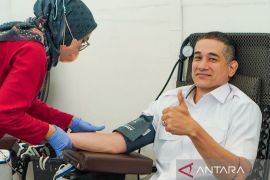 Kebun Raya Bogor gelar donor darah sambut Hari Kesehatan Nasional