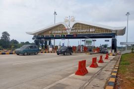 Lalu lintas  tol Betung-Tempino kembali normal pasca-kecelakaan tunggal