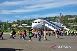 BPS: Penumpang pesawat di Papua Barat meningkat 14,33 persen
