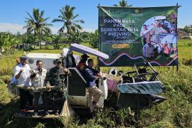 Panen raya di Lebak dipusatkan di Koptan Sukabungah