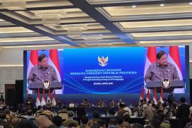 Airlangga nilai peresmian bank emas RI di momen yang tepat