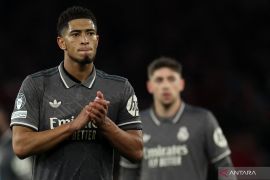 Bellingham sebut Madrid beruntung tak kalah lebih banyak dari Arsenal