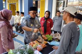 Harga cabai dan sayur di Tanjungpinang turun setelah lebaran