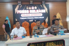 Satreskrim Polres Jembrana ungkap sejumlah kasus pencurian