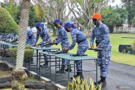 Lanud Dhomber Balikpapan tekankan pentingnya kolaborasi di HUT TNI AU