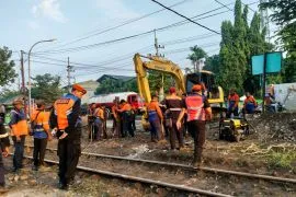 Akibat insiden asisten masinis meninggal, KAI tutup perlintasan sebidang