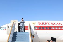 Presiden Prabowo melanjutkan kunjungan menuju Ankara