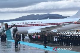 Presiden Prabowo tiba di Turki disambut Presiden Erdogan