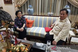  Pertemuan Prabowo--Megawati tak bahas soal koalisi