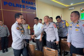 Wakapolda meninjau kesiapan PSU Kabupaten Gorontalo Utara