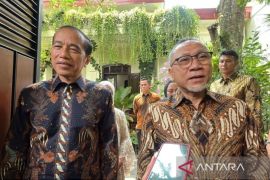 Zulkifli Hasan temui Joko Widodo di Solo