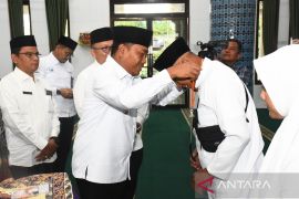 126 calon haji Deli Serdang Sumut  ikuti manasik