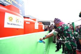 PT Timah bangun 16 sumur bor tingkatkan akses air bersih warga lingkar tambang