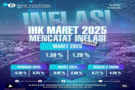 BI Kalsel catat inflasi Maret 2025 sebesar 1,59 persen