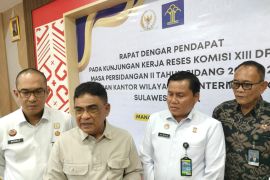 Komisi XIII DPR RI dan Kanwil Hukum Sulut gelar RDP