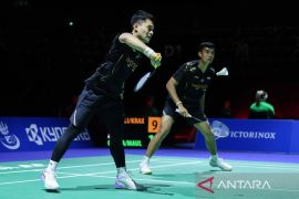 Leo Rolly Carnando /Bagas Maulana akui sulit tembus lawan dalam semifinal BAC