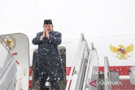 Berbalut salju, Presiden bertolak ke Antalya untuk agenda terakhir di Turki