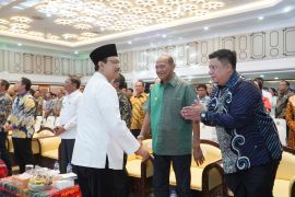 Bupati Langkat hadiri pertemuan pembentukan sekolah rakyat bersama Menteri Sosial