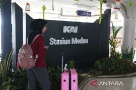 KAI Sumut layani 212.689 penumpang  selama angkutan Lebaran 2025