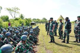 Pangdam XIV/HSN pastikan sarana Dodiklatpur optimal