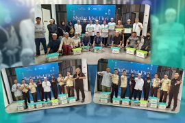 UPZ Bank Kalsel salurkan 50 paket dari BAZNAS untuk tenaga alih daya