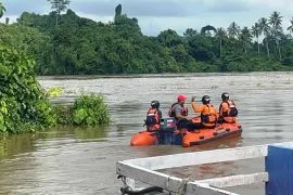 SAR cari warga hilang di Sungai Mahakam setelah kecelakaan kapal