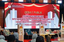 Paslon PSU Gorontalo Utara beri alasan tak hadir dalam debat
