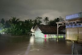 Dua desa di Lampung Selatan terendam banjir akibat hujan deras